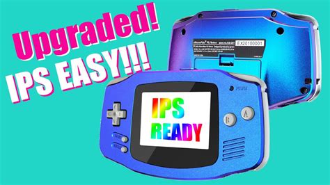 Easy Ips Screen Installation With Extremerate Upgraded Gba Replacement