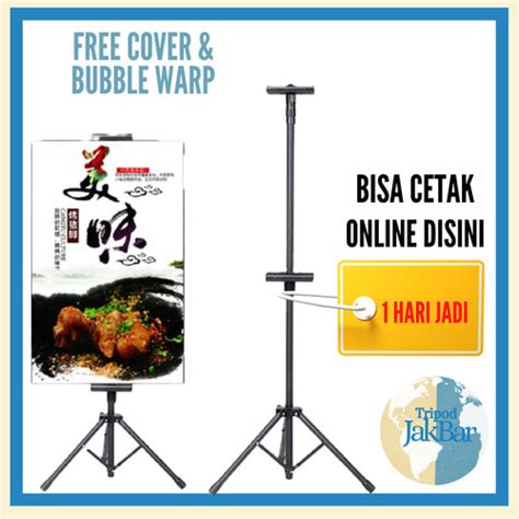 Jual TRIPOD DISPLAY POSTER STAND FRAME STAND BANNER TRIPOD CAMERA