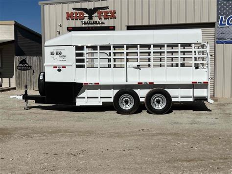 2023 Big Bend 24FT GOOSENECK Livestock Trailer Stock Trailers For