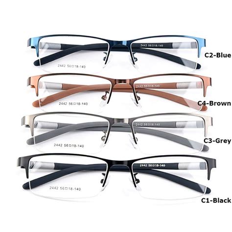 Gmei Optical Men Titanium Alloy Eyeglasses Frame For Men Eyewear Flexi