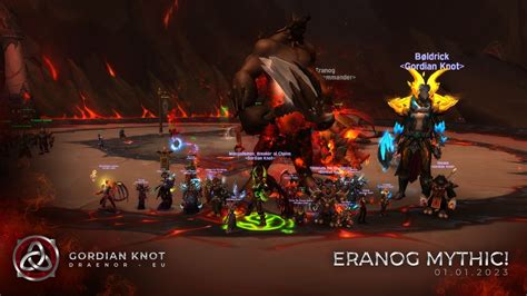 Eranog Mythic Down Gordian Knot Wow Draenor Eu Guild