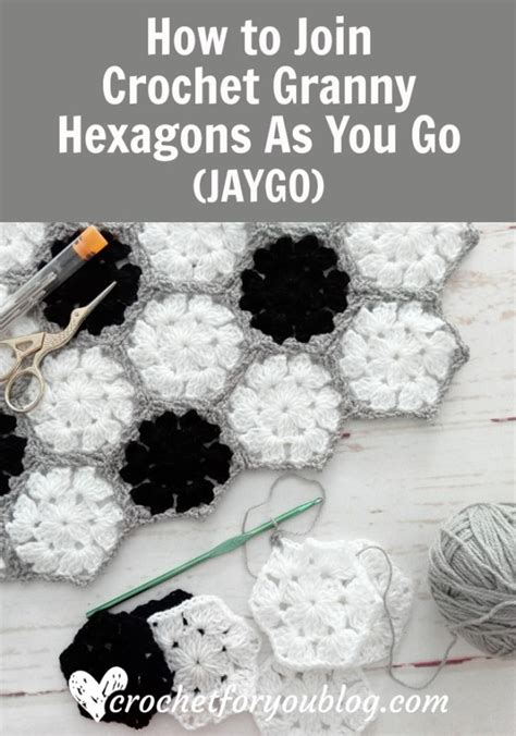 Crochet Granny Hexagon Free Pattern Crochet For You