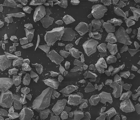 Sem Micrograph Of Group Bioactive Glass Particles At X