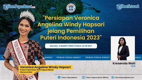 Live Wawancara Eklusif Puteri Indonesia Perwakilan Papua Barat