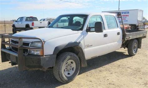 Z 1666 2007 Chevy Duramax 2500 4x4 Pickup Pickett Auction Service