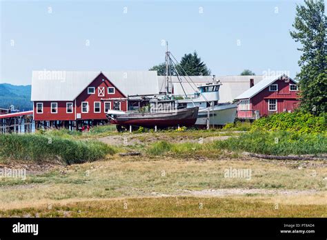 Icy Strait Point, Hoonah, Alaska, USA Stock Photo - Alamy