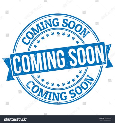 Coming Soon Grunge Rubber Stamp On Stock Vector Royalty Free