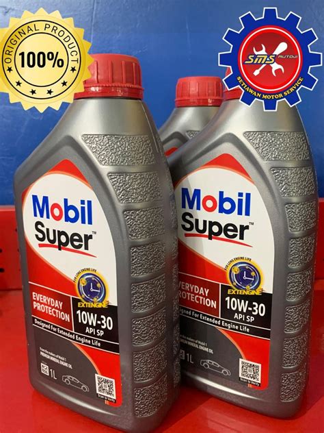 Jual MOBIL SUPER 1000 10W 30 API SP 1 Liter Oli Pelumas Mobil Motor