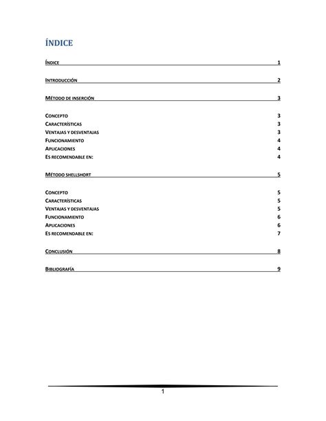 Solution Metodos De Ordenamiento Studypool