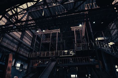 Interior of a Factory · Free Stock Photo