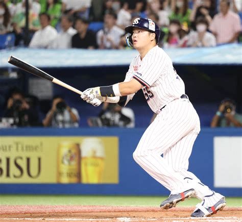 【ヤクルト】村上宗隆が3戦連発の22号3ラン 3安打5打点 ライブドアニュース