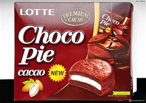 Пирожное Lotte Choco Pie Cacao premium - «Уже давно не новинка, но в ...