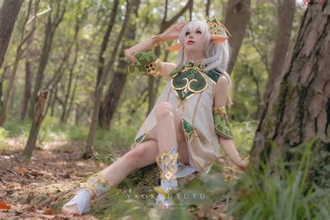 Ovo Yaokoututu Cosplay Nahida Genshin Impact Photos And