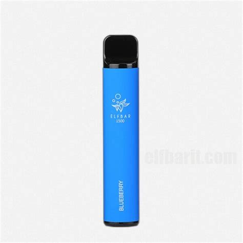 ELF BAR 1500 Disposable Blueberry 1500 Soffi 850 MAh Elfbar Vape