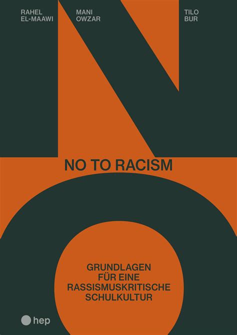 No to Racism Grundlagen für eine rassismuskritische Schulkultur