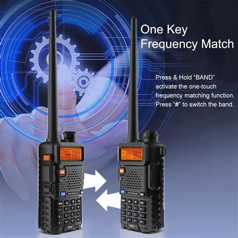 Baofeng Rx Radioaficionado De Mano Multibanda Bidireccional Radios