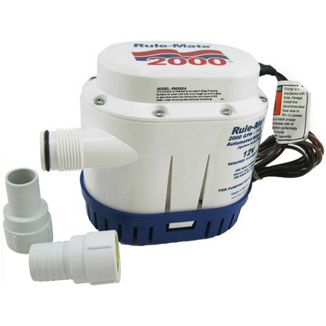 Rule Automatic Gph Volt Bilge Pump Model Rm A Fredwarner