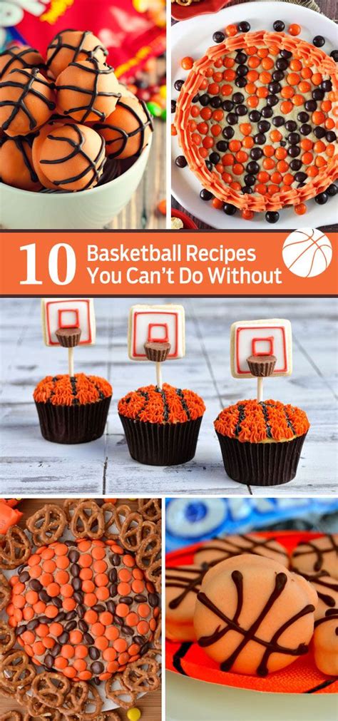 10 Basketball Themed March Madness Recipes