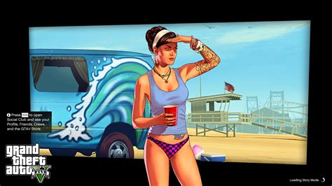 Beach Girl Startup Loading Screen Gta Mods