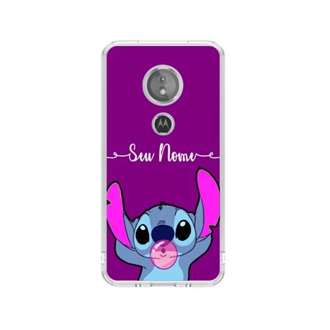 Capa De Celular Capinha Moto G6 Play Moto E5 Personalizada Stitch