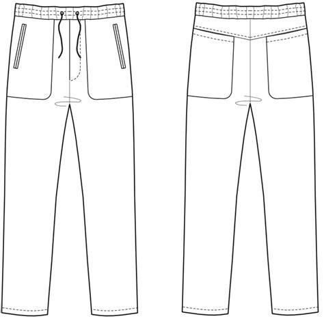 Pattern Construction For Relaxed Pants M Mueller Sohn