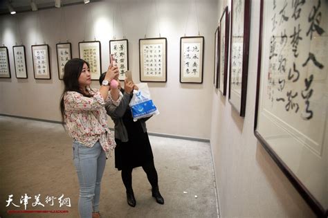 禅风墨韵 赵寅书法作品展在天津图书大厦开幕 书画高清 天津美术网 天津美术界门户网站