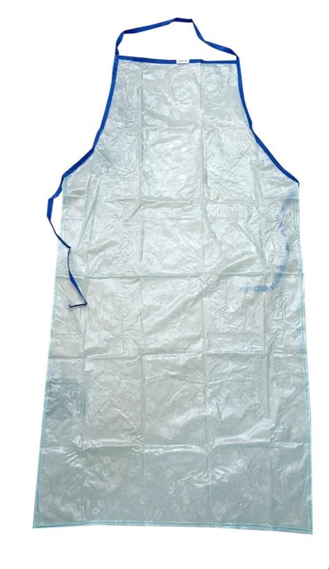 White Disposable Hospital Apron For Kitchen Size Free Size At Rs