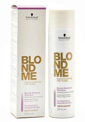 SCHWARZKOPF BLONDME BLONDE BRILLIANCE TEMPORARY COLOR SHAMPOO 8 OZ 250 ML EBay