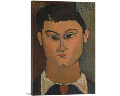 ARTCANVAS Portrait Of Moise Kisling 1915 By Amedeo Modigliani Etsy