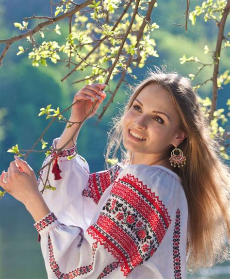 Ukraine From Iryna European Women Ukraine Girls Folk Fashion