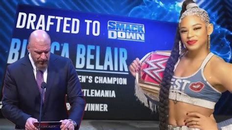 Wwe Raw Womens Champion Bianca Bel Air Is Drafted To Smackdown Courtesy