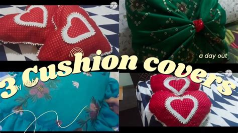 How To Make A Diy Cushion Cover 3 Cushion Cover Ideas 💡 Cushioncover