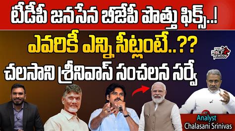 Chalasani Srinivas Sensational Survey On AP Elections 2024 BJP