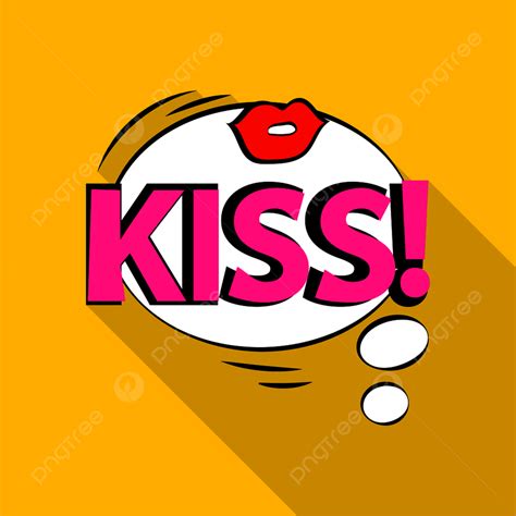 Pop Art Clipart Png Images Kiss Icon Logo Pop Art Cute Illustration