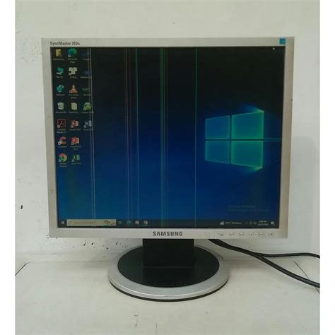 Jual Lcd Monitor Samsung Syncmaster N Kondisi Minus Layar Garis