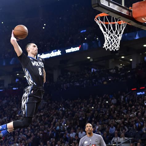 Zach LaVine Wins 2016 NBA Slam Dunk Contest: Scores, Highlights and