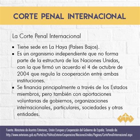 Corte Nacional On Twitter La Corte Penal Internacional Es Un