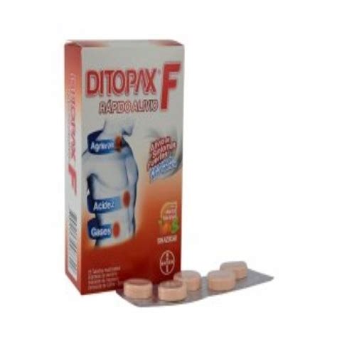 Ditopax F Tabletas Tu Droguer A En L Nea