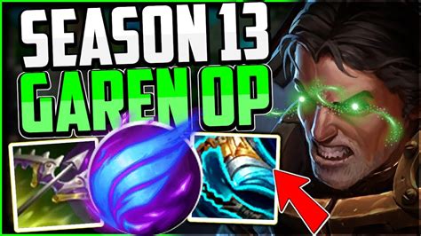 How To Play Garen Top And Carry Best Build Runes Garen Guide Season