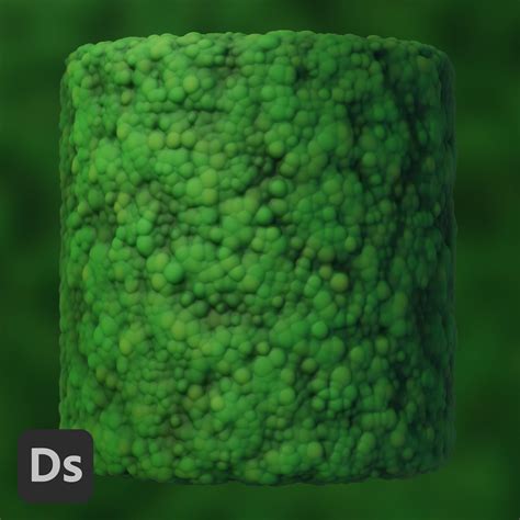 Artstation Stylized Moss Substance Designer