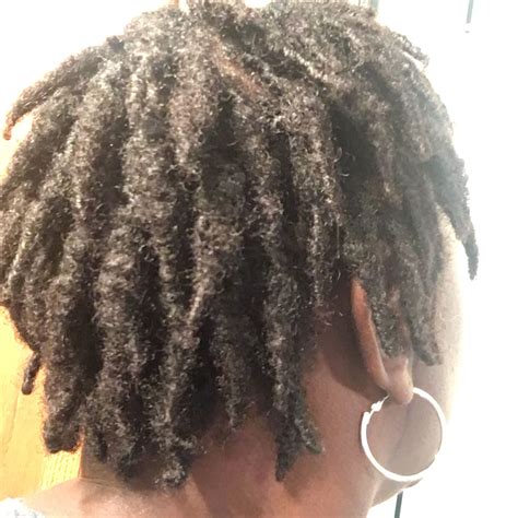 4 Month Old Locs Very Thick And Frizzy Loc Styles Hair Styles Locs