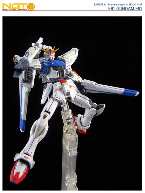 Custom Build Hguc 1144 Gundam F91 Detailed Gundam Kits Collection