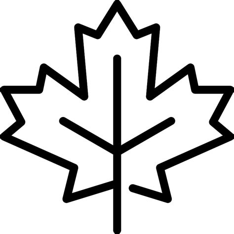 Maple Leaf Vector SVG Icon SVG Repo