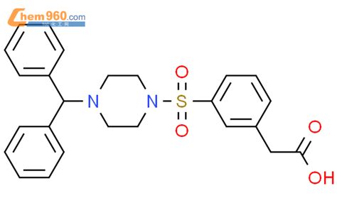 Benzeneacetic Acid Diphenylmethyl Piperazinyl