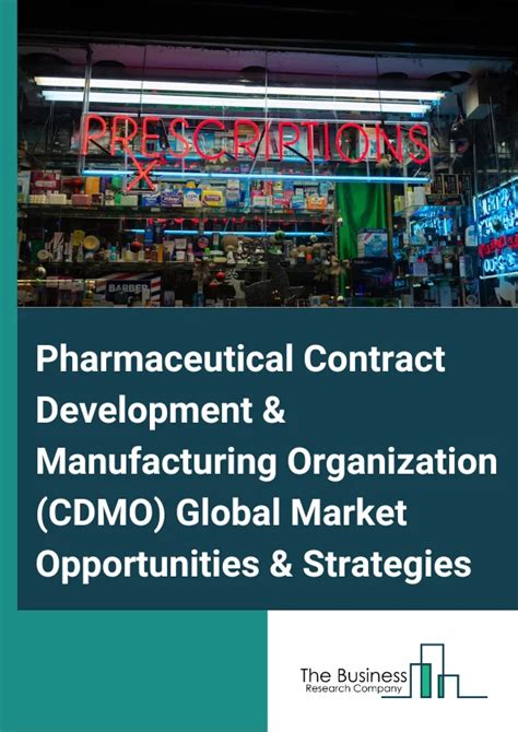 Pharmaceutical Contract Development And Manufacturing Organization