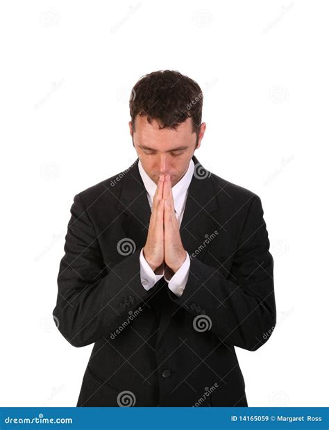 Man Praying Stock Image Image Of Meditate Christian 14165059