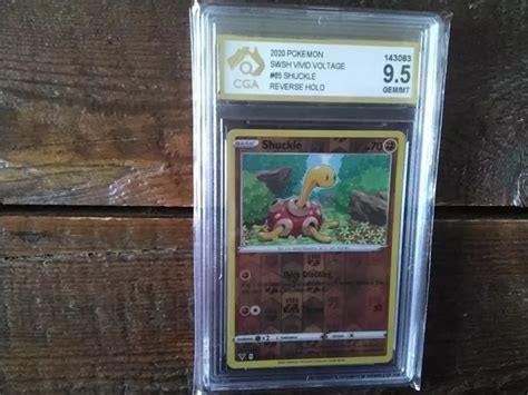 POKEMON CARDS PROMO Holo Shuckle 085 185 Ex Graded Gx V Card Japanese