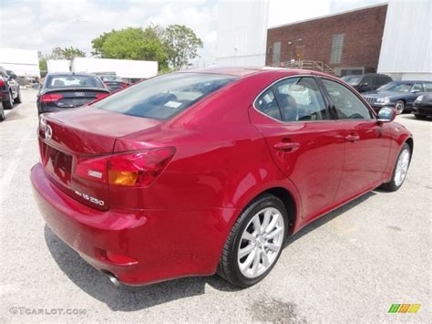 2006 Matador Red Mica Lexus Is 250 Awd 64554540 Photo 9 Car Color Galleries