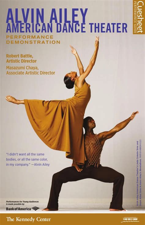 Alvin Ailey American Dance Theater A Performance And Demonstration By