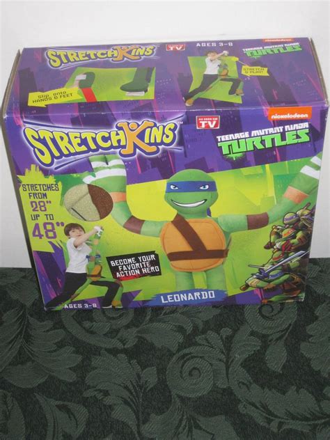 New Tmnt Teenage Mutant Ninja Turtles Leonardo Stretchkins Stretchy